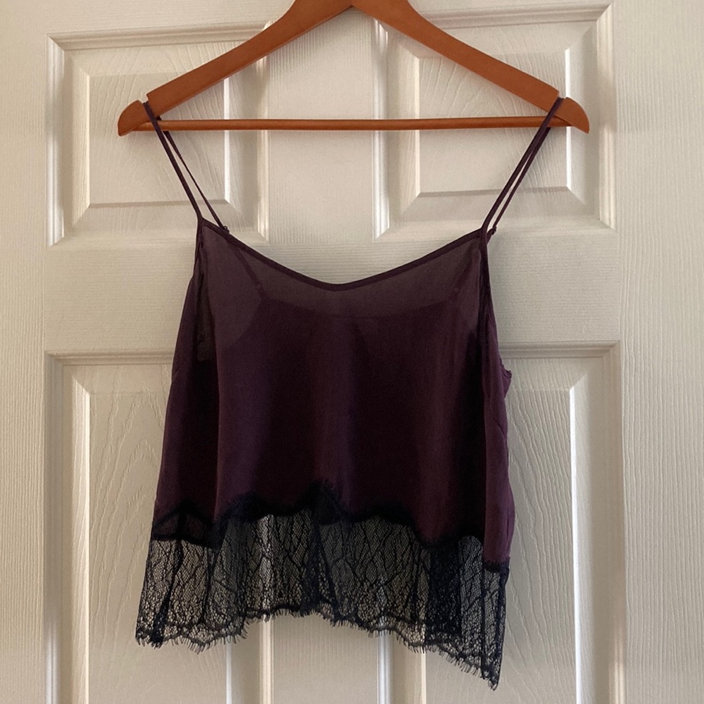 100% silk Wilfred Camisole Aritzia